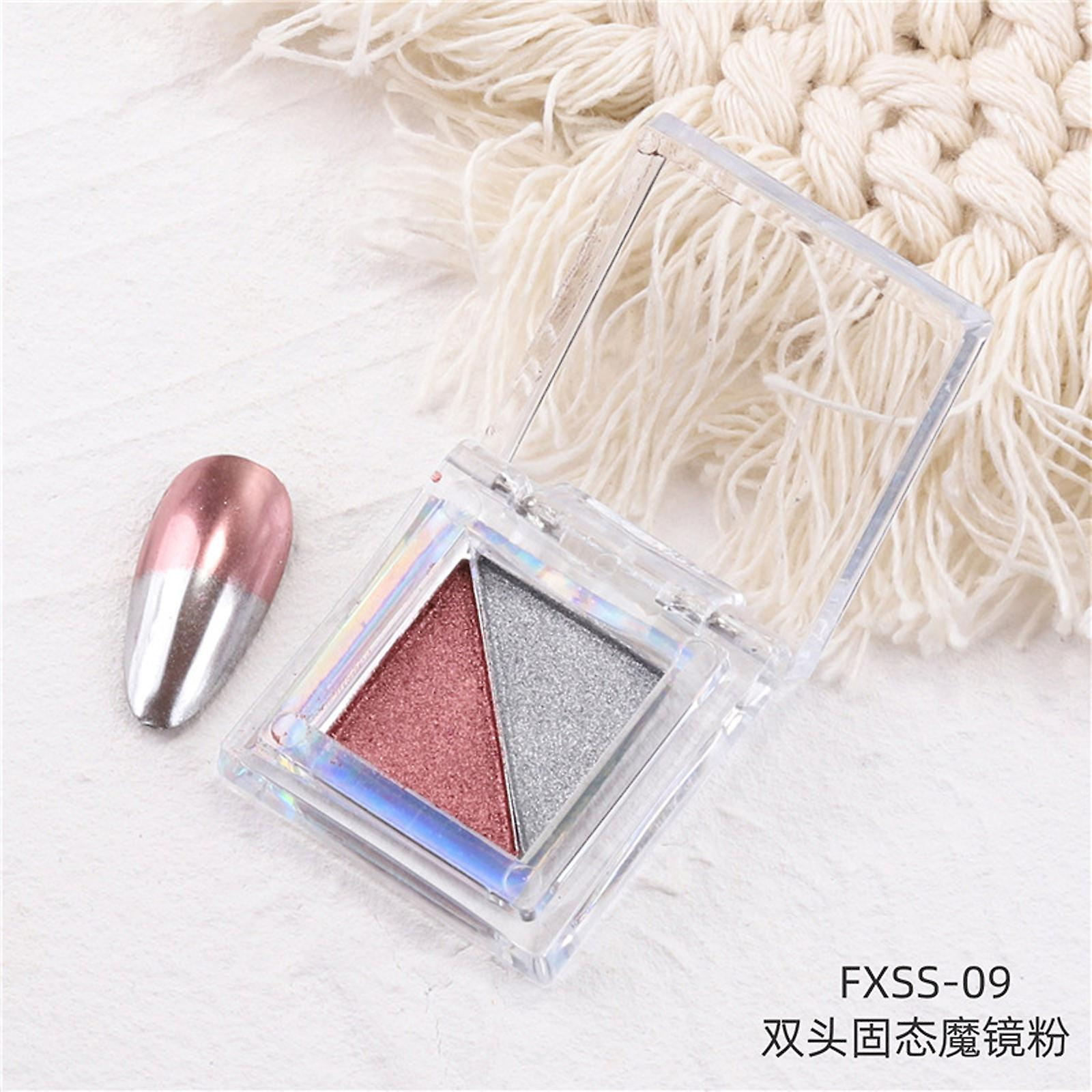 Foto 2 | Nail Art Magic Mirror Powder Titanium Powder  Juego De 2 Colores - Venta Internacional.