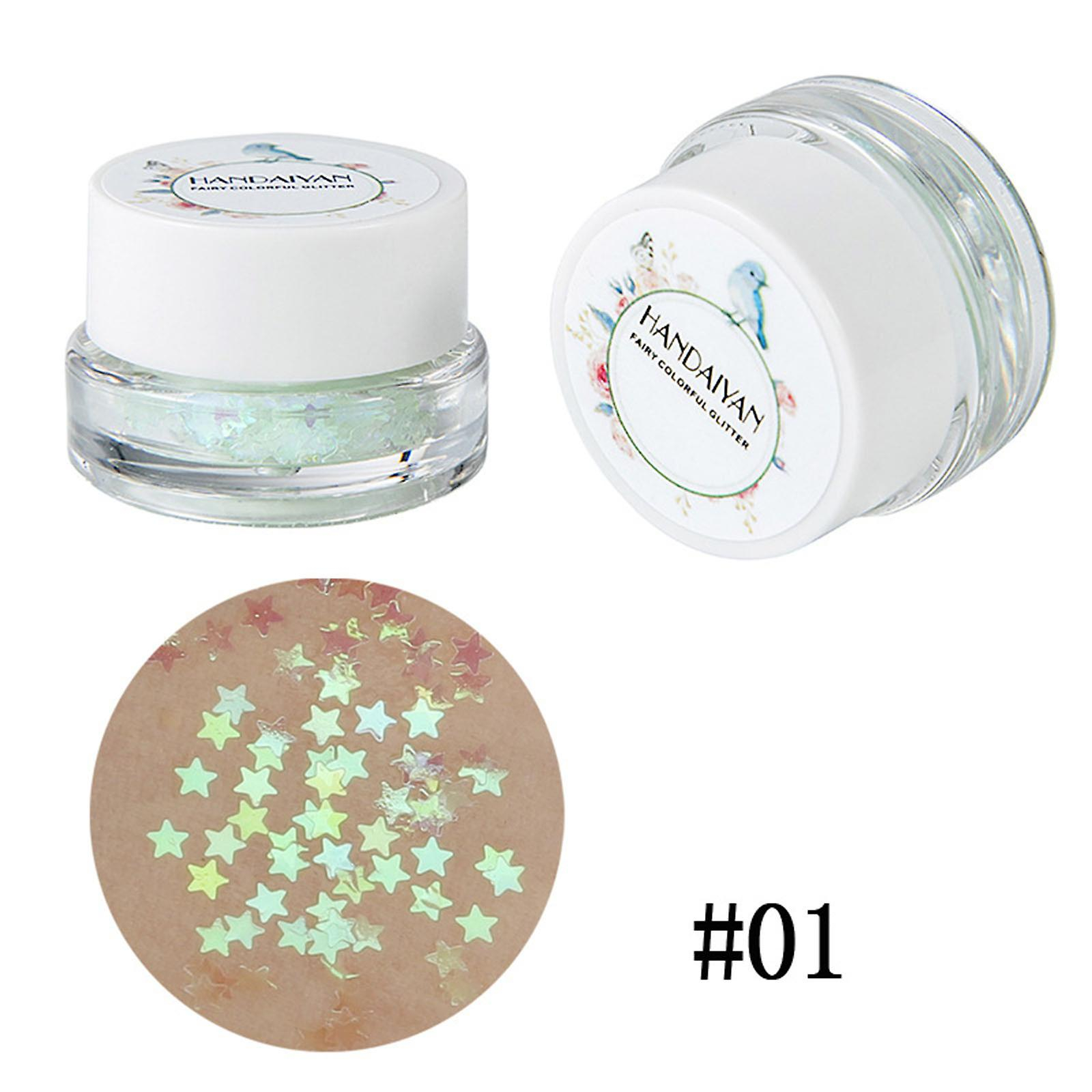 Foto 3 pulgar | Crema En Gel Para Sombra De Ojos Huoguo Mermaid Sequins Glistening - Venta Internacional.