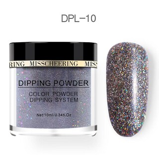 Foto 2 | Polvo De Inmersión Huoguo Shiny Nail Art Polímero Acrílico 10 Ml - Venta Internacional.