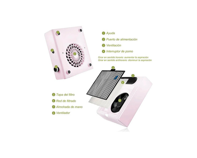 Foto 3 | Extractor De Polvo Dustaway Pro 80w