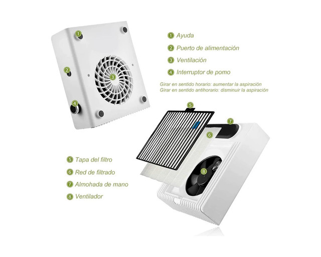 Foto 3 | Extractor De Polvo Dustaway Pro 80w