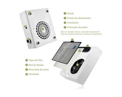 Foto 3 | Extractor De Polvo Dustaway Pro 80w