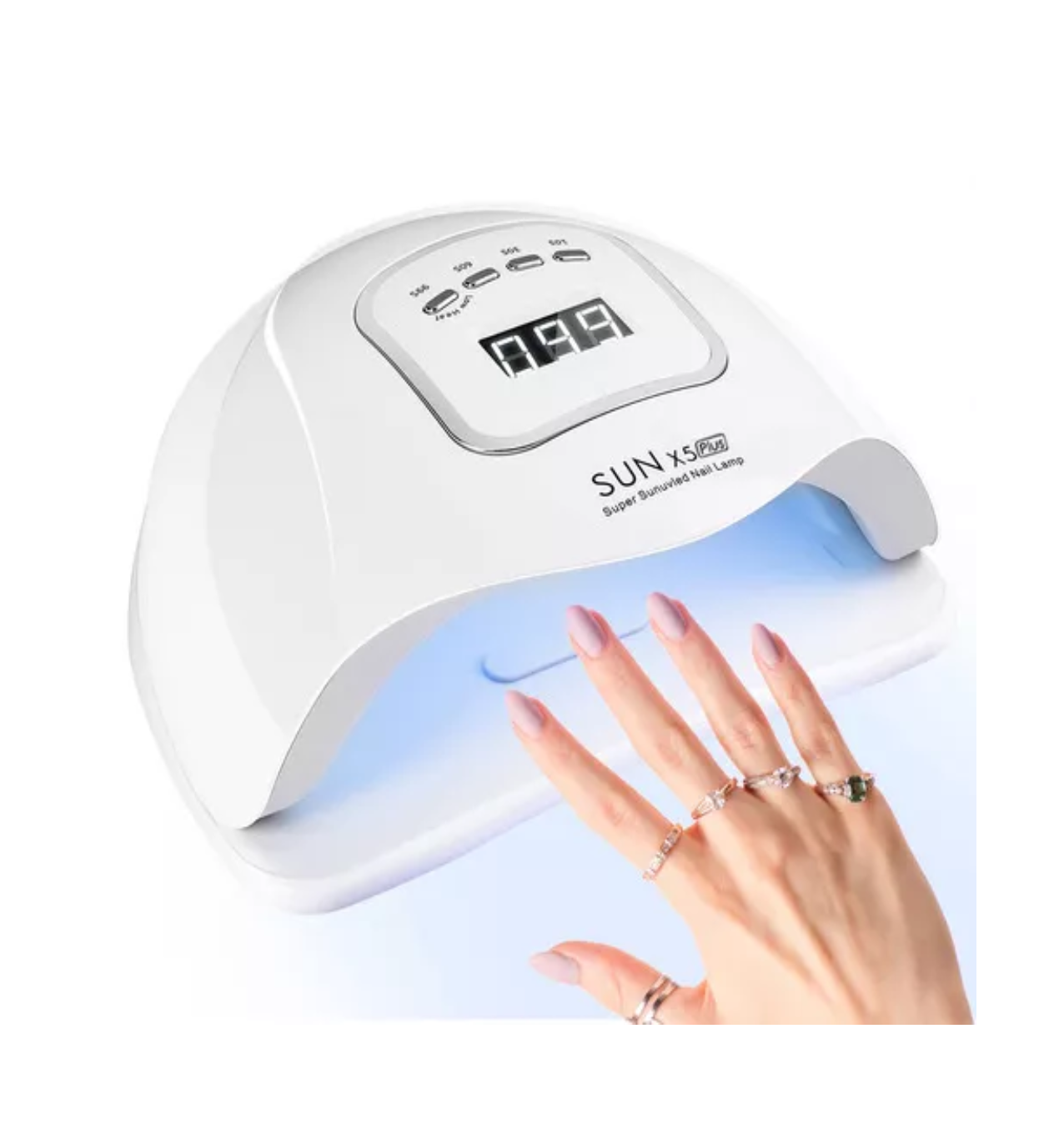 Foto 4 pulgar | Lámpara De Uñas De 120w Led Uv 36 Luces Blanco