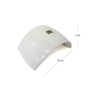 Foto 2 | Lámpara para Uñas Iliosinnova Blanca 9x24w