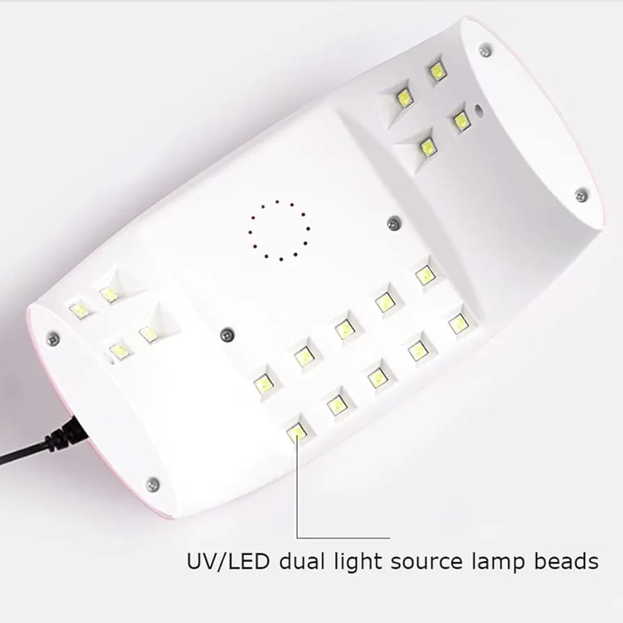 Foto 5 pulgar | Lampara Para Uñas Led Uv 54w