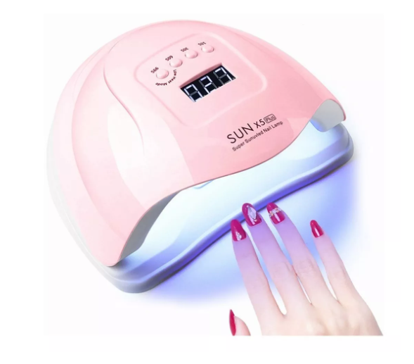 Lampara De Uñas Uv Profesional Secador Uñas Led Con Pantalla