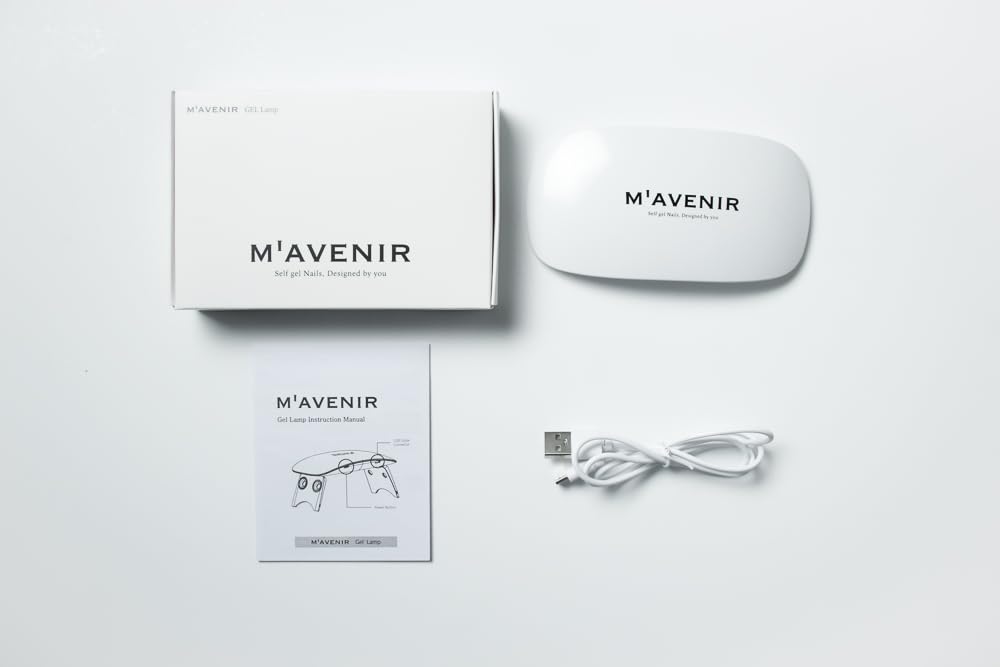 Foto 5 pulgar | Lámpara De Gel Uv Led M'avenir Para Curar Uñas En Gel, Blanca - Venta Internacional.