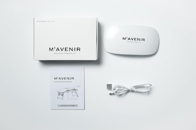 Foto 4 | Lámpara De Gel Uv Led M'avenir Para Curar Uñas En Gel, Blanca - Venta Internacional.