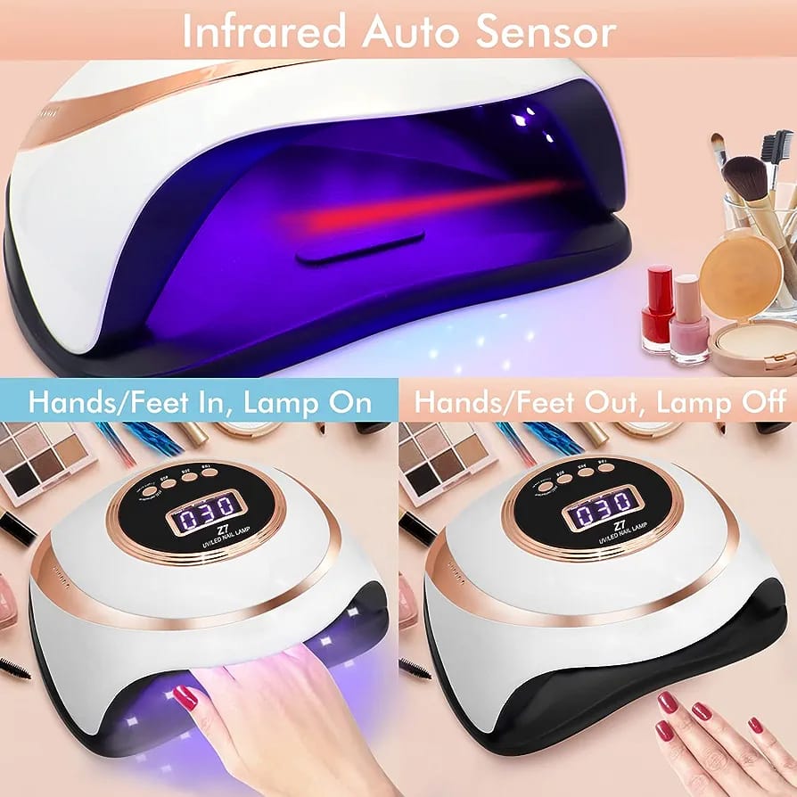 Foto 3 pulgar | Lampara Profesional UV Secado rápido Para Uñas-Manicure Z7 con diseño Tornasol
