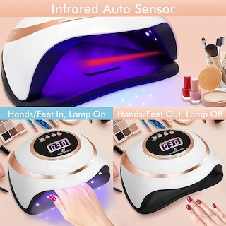 Foto 2 | Lampara Profesional UV Secado rápido Para Uñas-Manicure Z7 con diseño Tornasol