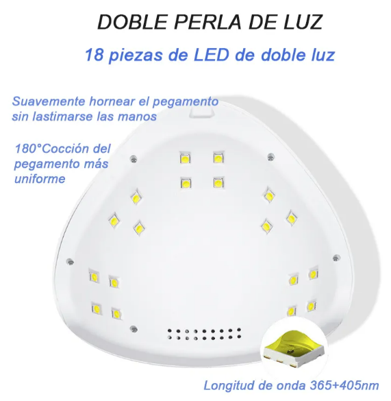 Foto 3 pulgar | Estación Profesional De Manicura Xtellar Con Lámpara Uv Y Esmeril Eléctrico