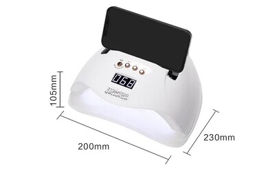 Foto 4 | Xtellar Lámpara Uv Superpotente Y Profesional Sun X6 Max 220w Para Manicura Y Pedicura