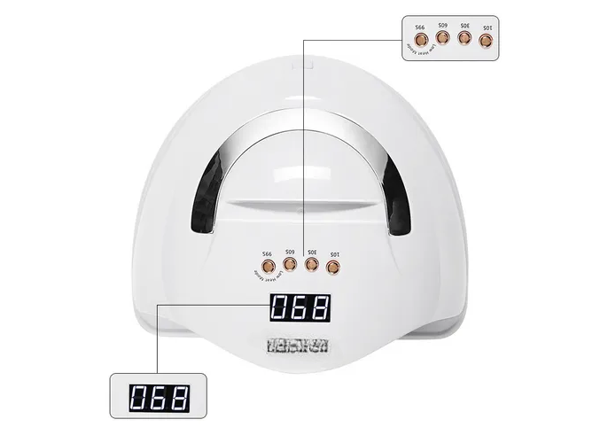 Foto 6 pulgar | Xtellar Lámpara Uv Superpotente Y Profesional Sun X6 Max 220w Para Manicura Y Pedicura