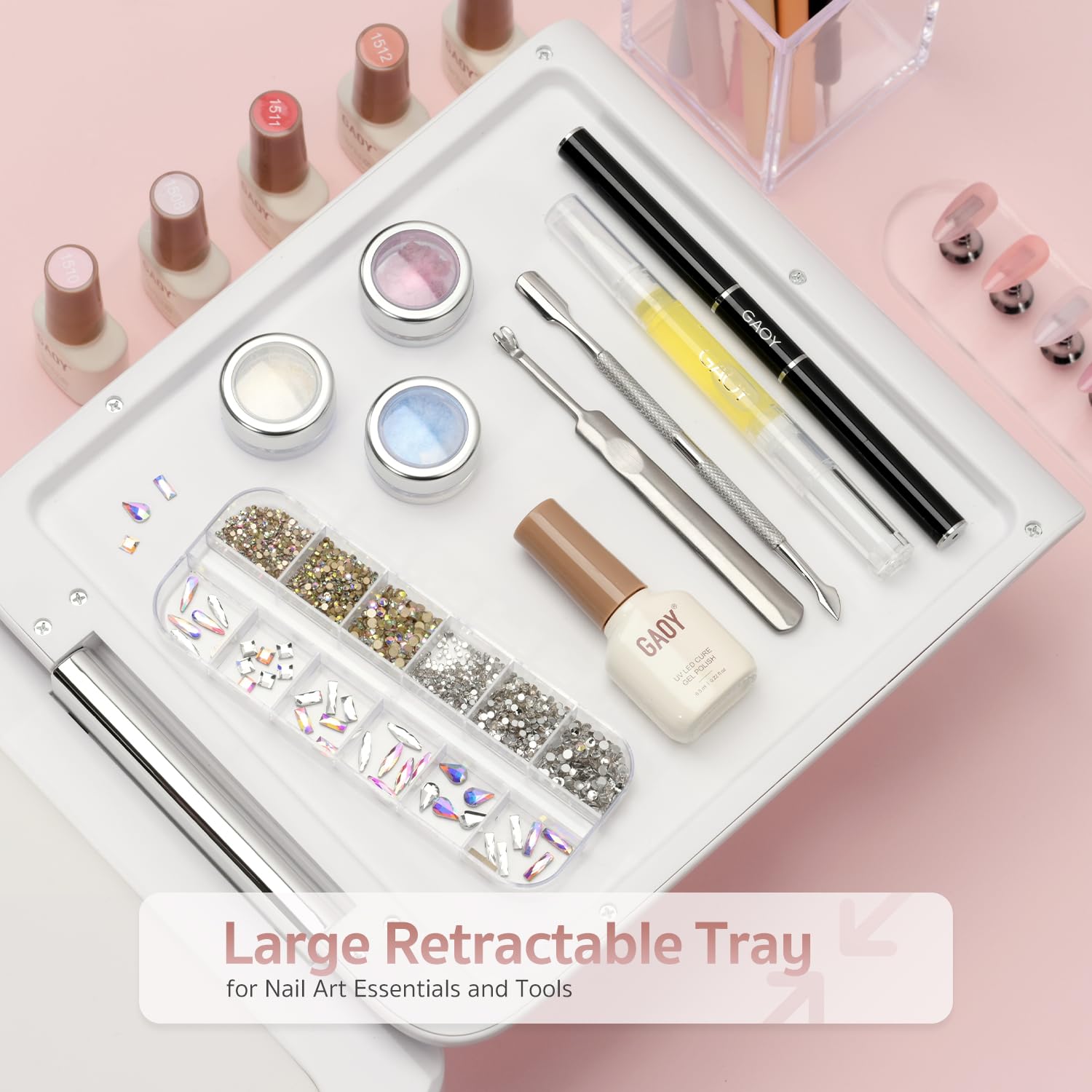Foto 5 pulgar | Lámpara Para Curar Uñas Gaoy Professional Mega Uv Led Light Salon - Venta Internacional.