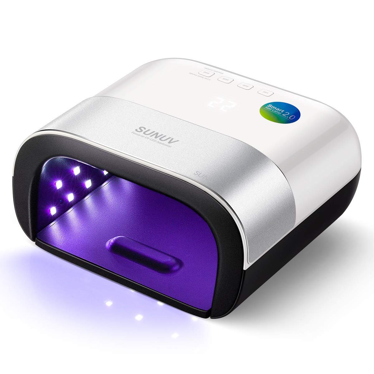 Foto 2 pulgar | Lámpara De Uñas Uv Sunuv Sun3 Professional De 48 W Led Con 4 Temporizadores - Venta Internacional.