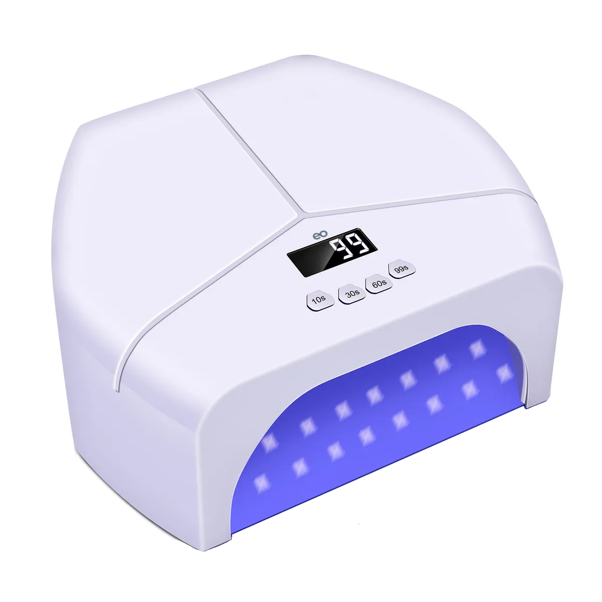 Foto 2 pulgar | Lámpara De Uñas Uv Led 298w Eo Safe Imports Esi-19924 Blanco