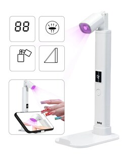 Foto 2 | Mini Portátil Lámpara Uv Led Recargable Para Uñas Blanco
