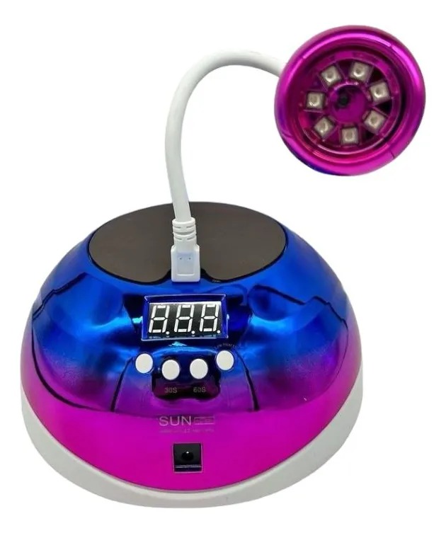Foto 1 | Lampara Para Uñas- Manicure Secado Rapido Sun Yc-57c 268 W Tornasol