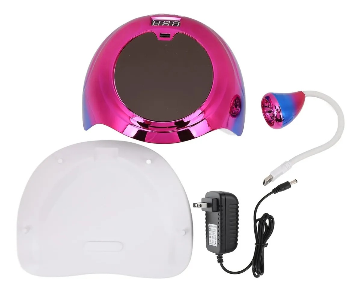 Foto 5 | Lampara Para Uñas- Manicure Secado Rapido Sun Yc-57c 268 W Tornasol