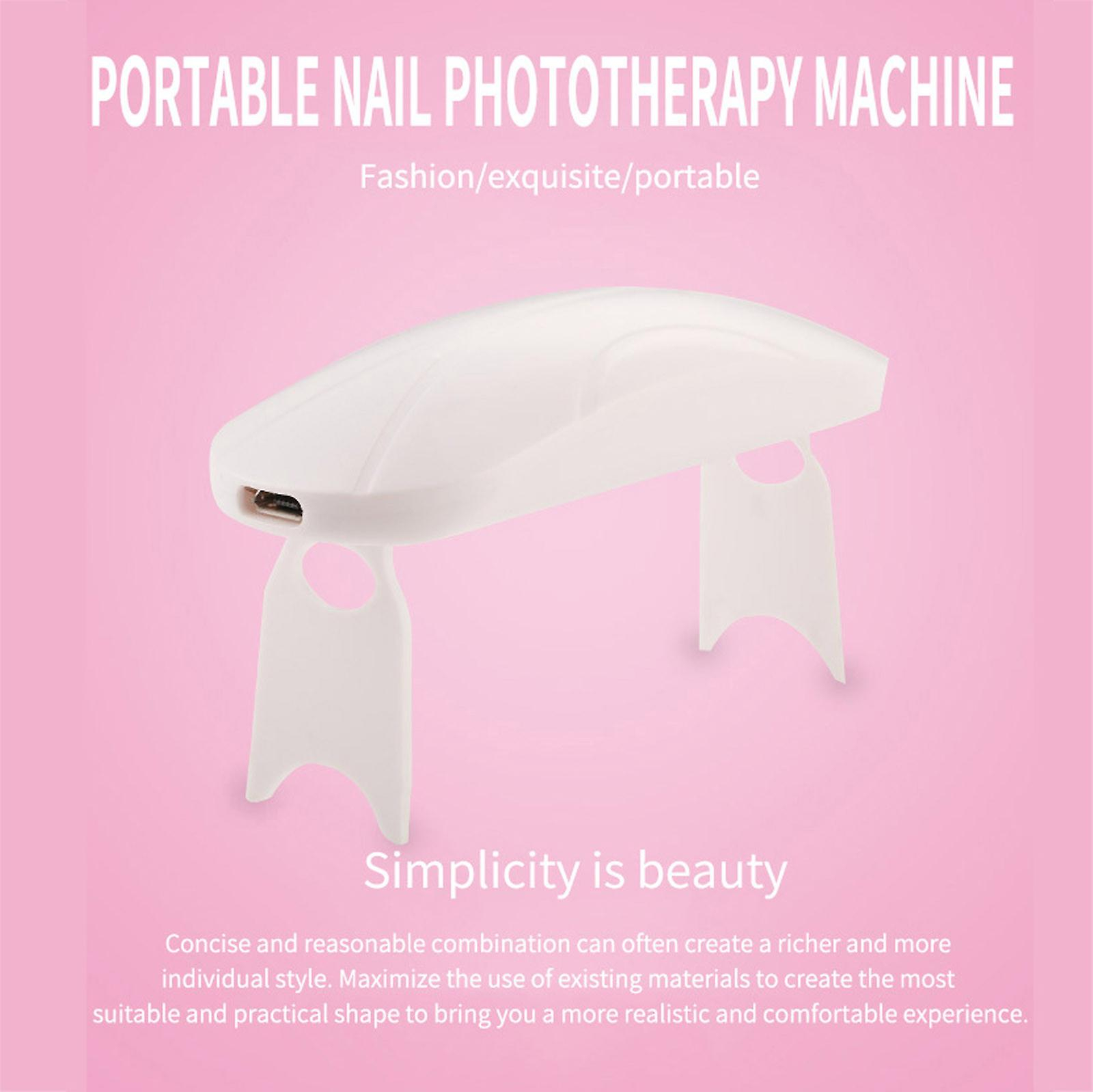 Foto 5 pulgar | Mini Secador De Uñas Con Lámpara De Fototerapia De Manicura Huoguo De 6 W - Venta Internacional.