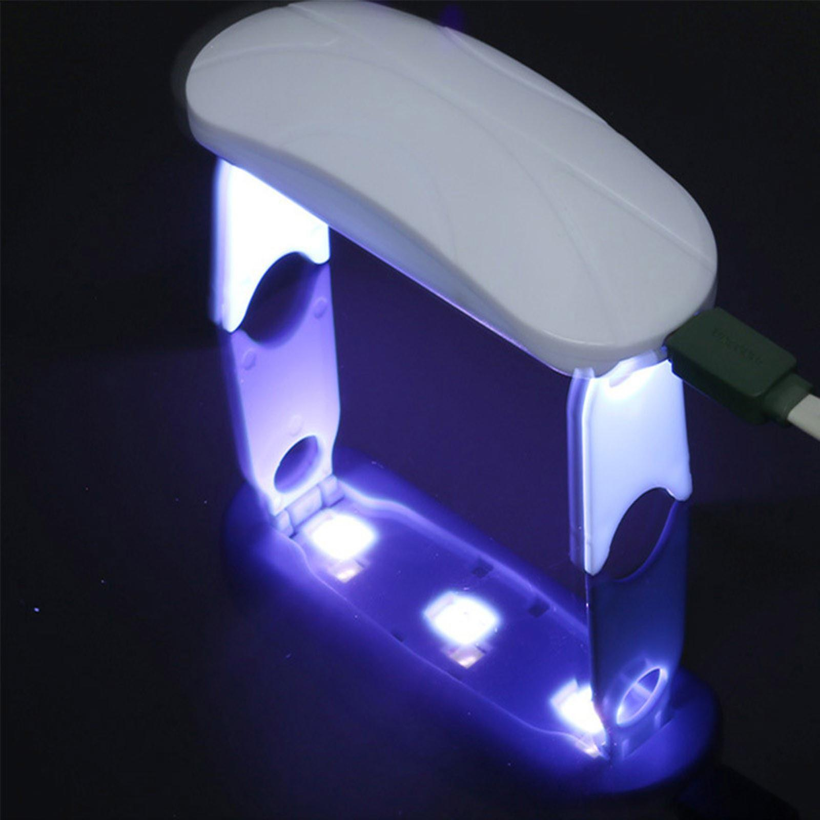 Foto 6 pulgar | Mini Secador De Uñas Con Lámpara De Fototerapia De Manicura Huoguo De 6 W - Venta Internacional.