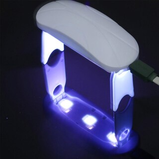 Foto 5 | Mini Secador De Uñas Con Lámpara De Fototerapia De Manicura Huoguo De 6 W - Venta Internacional.