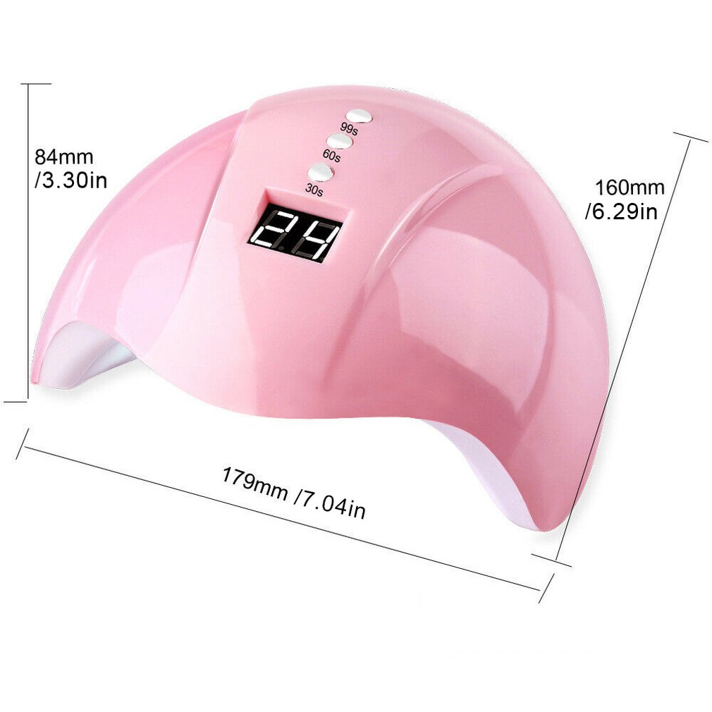 Foto 4 pulgar | Lámpara De Uñas Led Genérica Pink Intelligent De Secado Rápido - Venta Internacional.