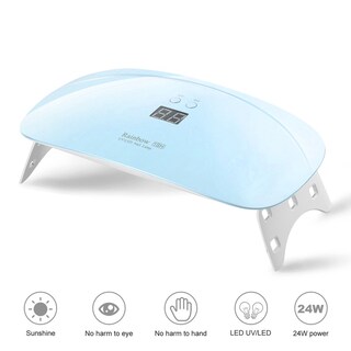 Foto 3 | Lámpara De Uñas Lcd Plegable 24 W Secador De Esmalte De Uñas Con Temporizador De 30 Segundos - Venta Internacional.