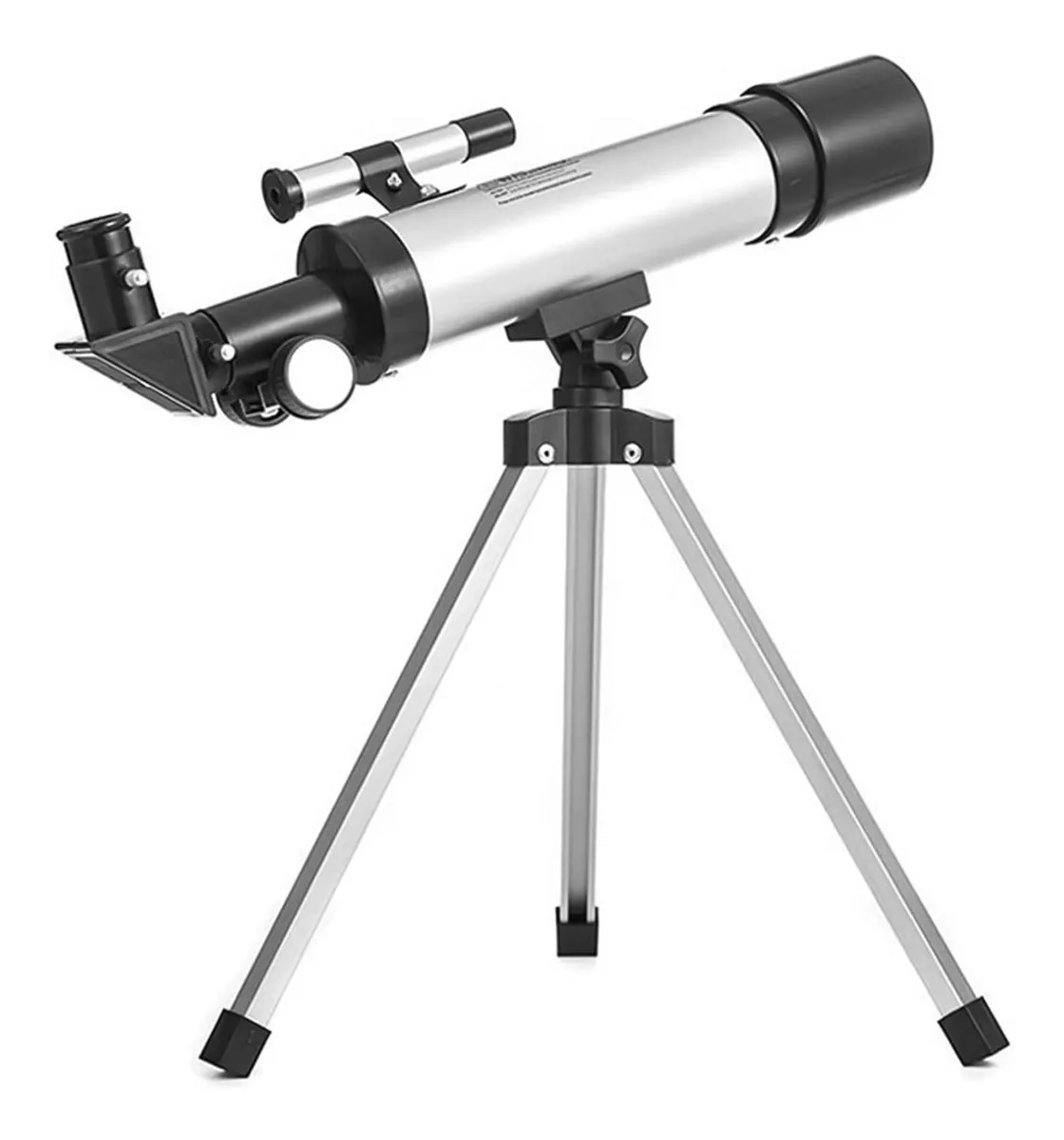 Telescopio Monocular para Principiantes 90x Malubero color Plateado para Niños y Adultos