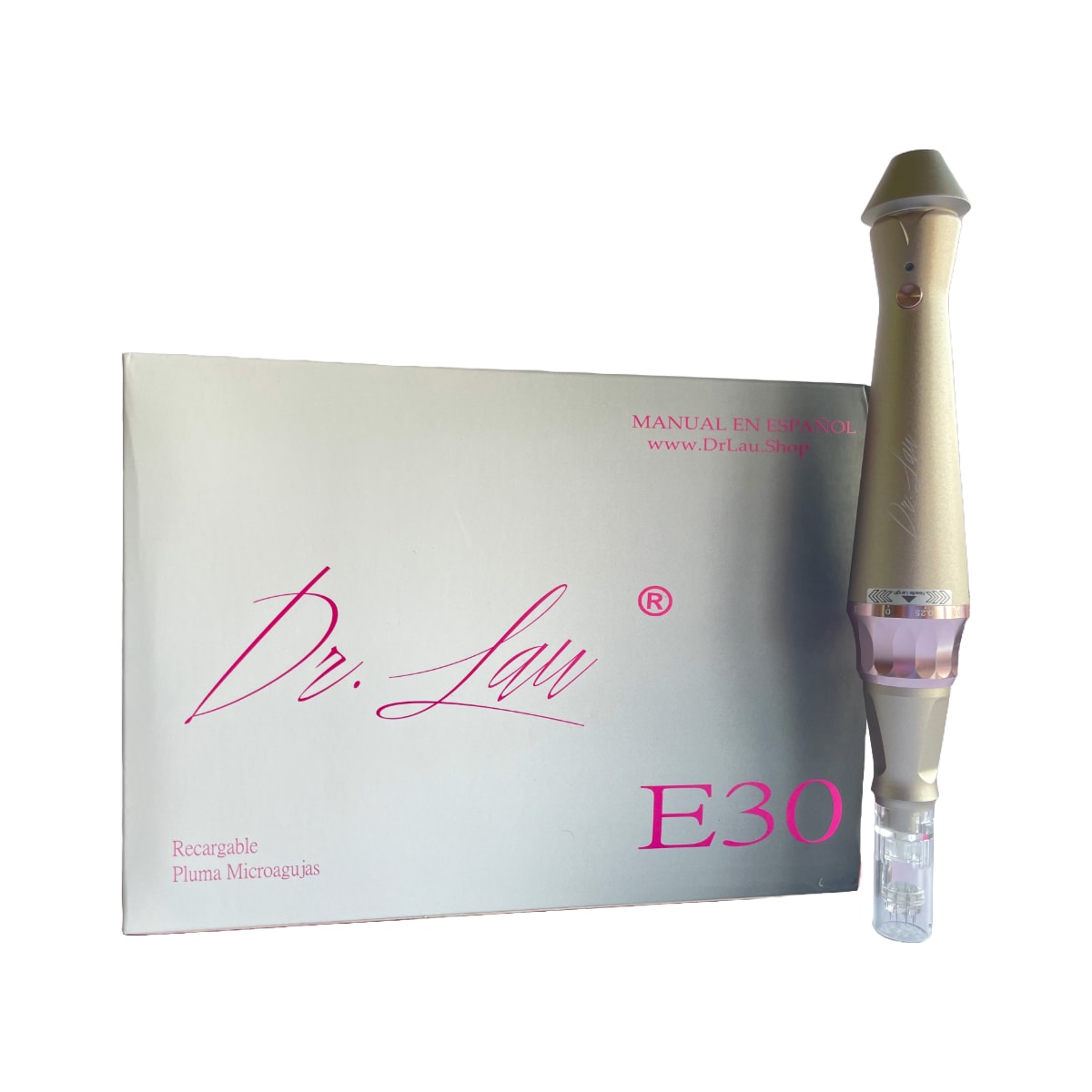 Pluma Avanzada de Microneedling Dr. Lau E30 Clinicparts Rejuvenecimiento Facial Profesional en Casa $999