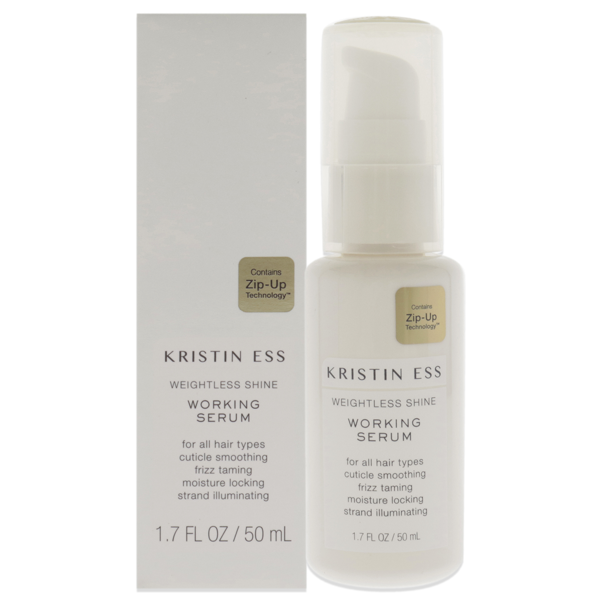 Weightless Shine Working Serum Kristin Ess Transparent Colour