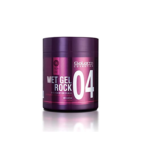 Venta Internacional - Gel Para Peinar Salerm Wet Gel Rock 04 Extrafuerte De Aspect