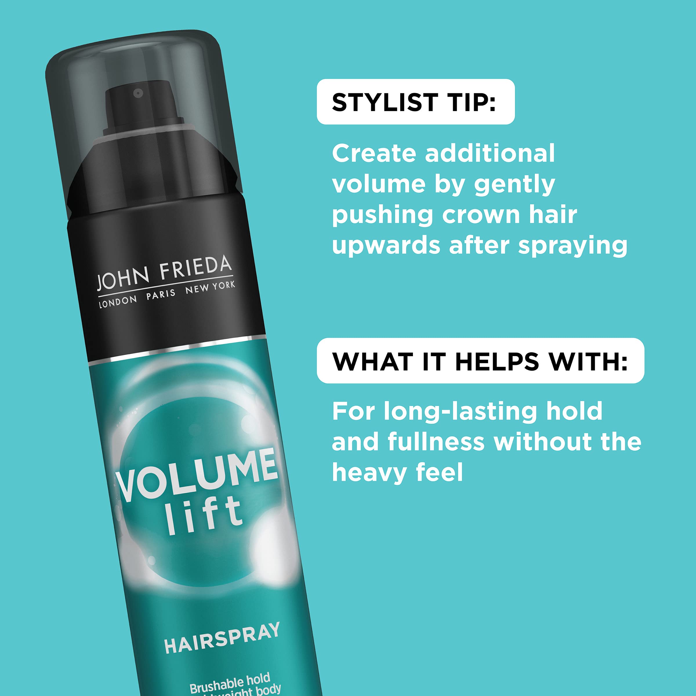 Foto 4 pulgar | Laca John Frieda Volume Lift Voluminizadora 300 Ml Tratada con Color para El Cabello  - Venta Internacional