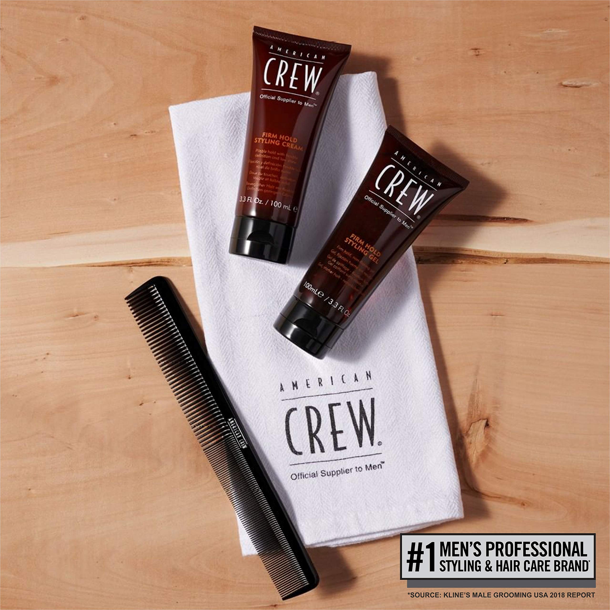 Foto 3 pulgar | Crema para Peinar American Crew Firm Hold Low Shine 100 Ml - Venta Internacional