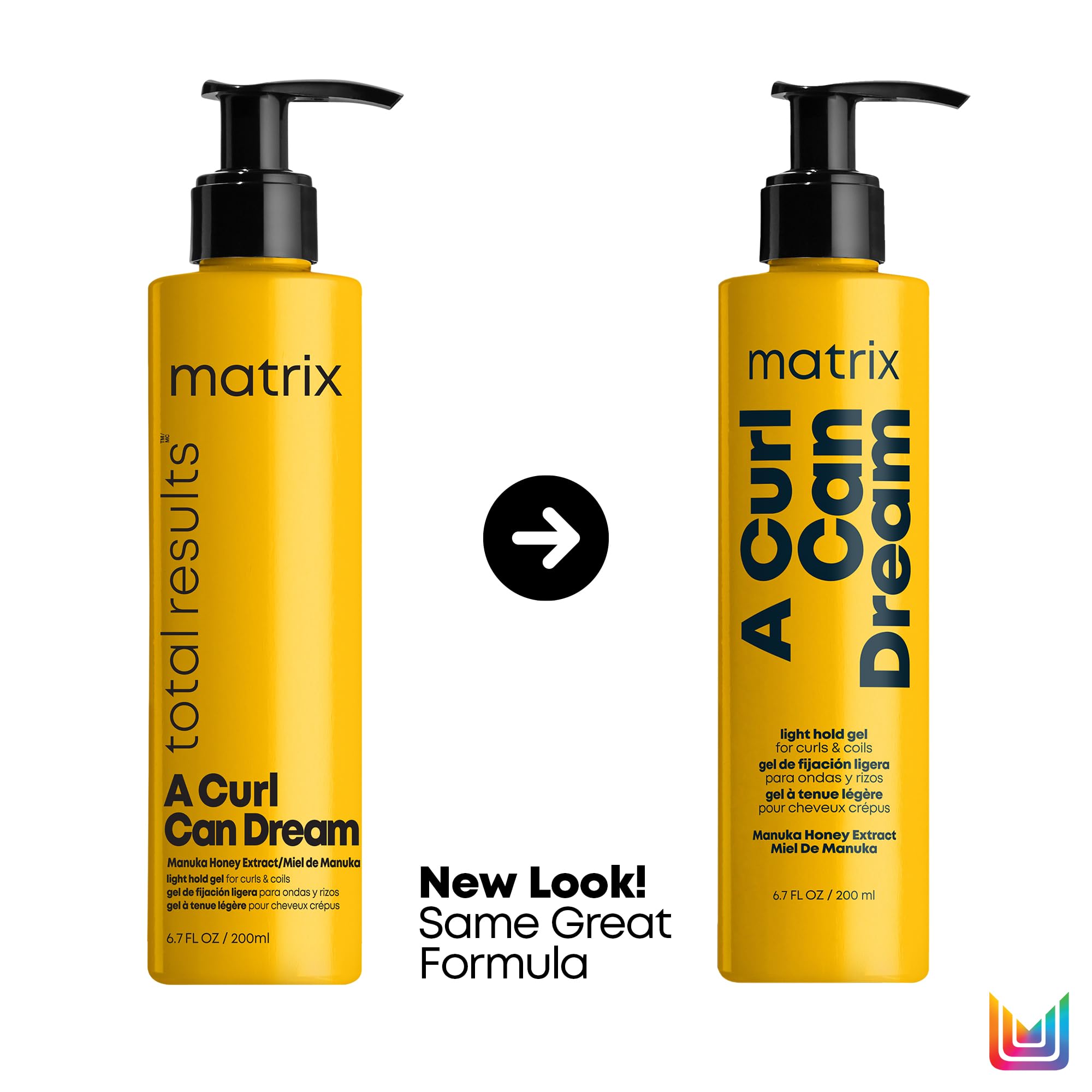 Foto 2 | Gel Matrix A Curl Can Dream Light Hold 200 ml para Cabello Rizado - Venta Internacional