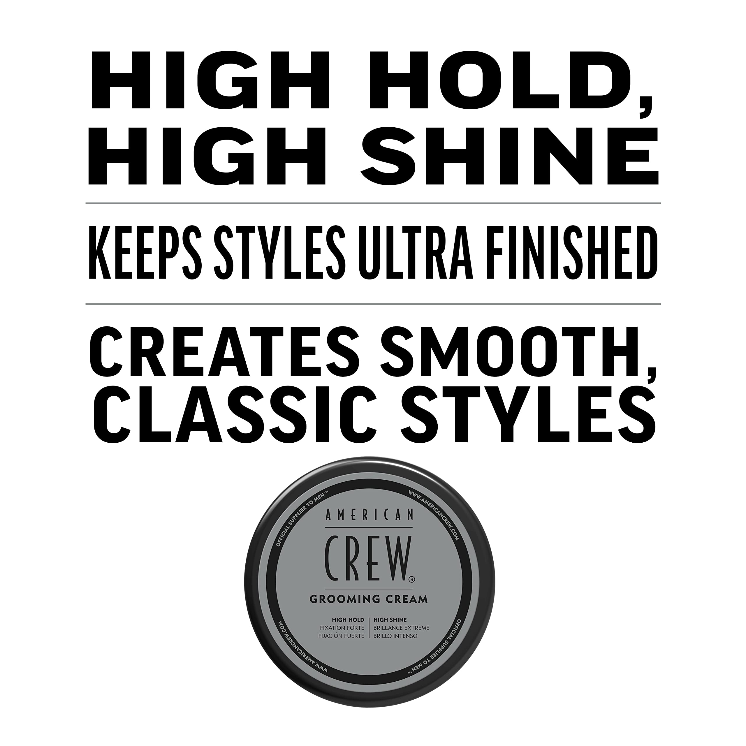 Foto 5 pulgar | Crema de Aseo American Crew para Hombre High Hold High Shine 90 Ml - Venta Internacional