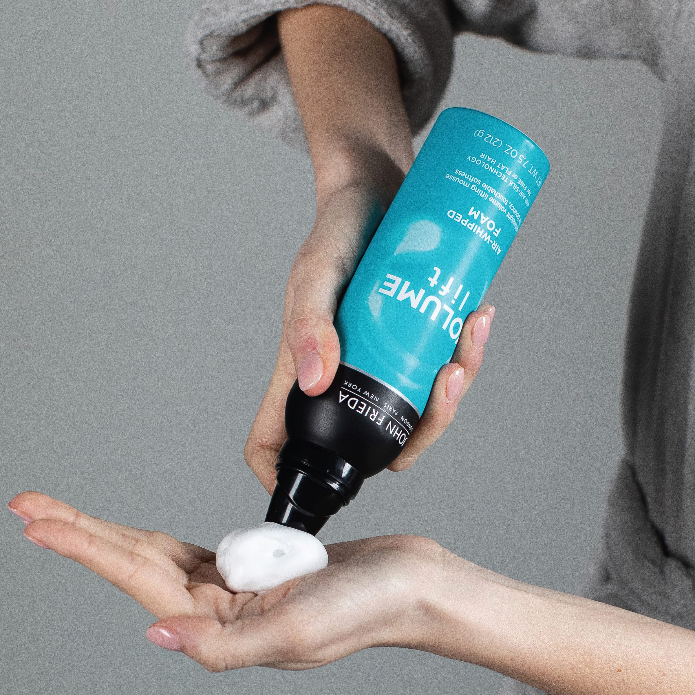 Foto 7 pulgar | Mousse Nutritiva John Frieda Volume Lift Air Whipped Foam - Venta Internacional