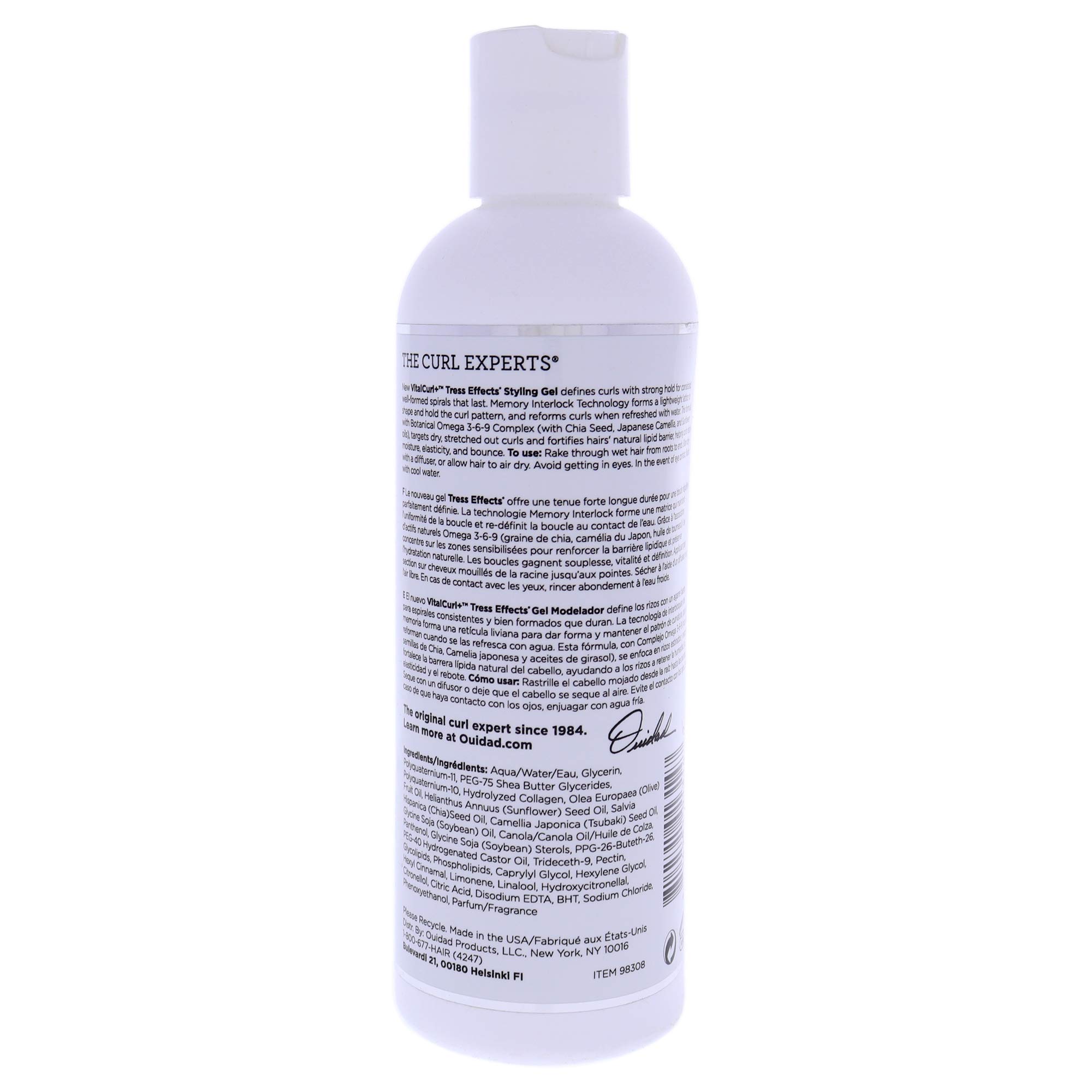 Foto 3 pulgar | Gel para Peinar y Rizar Ouidad Vitalcurl+ Tress Effects 250 ml - Venta Internacional