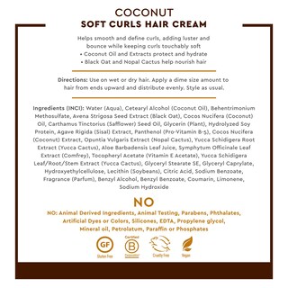 Foto 5 | Crema para El Cabello Desert Essence Coconut Soft Curls 190 Ml Vegana - Venta Internacional