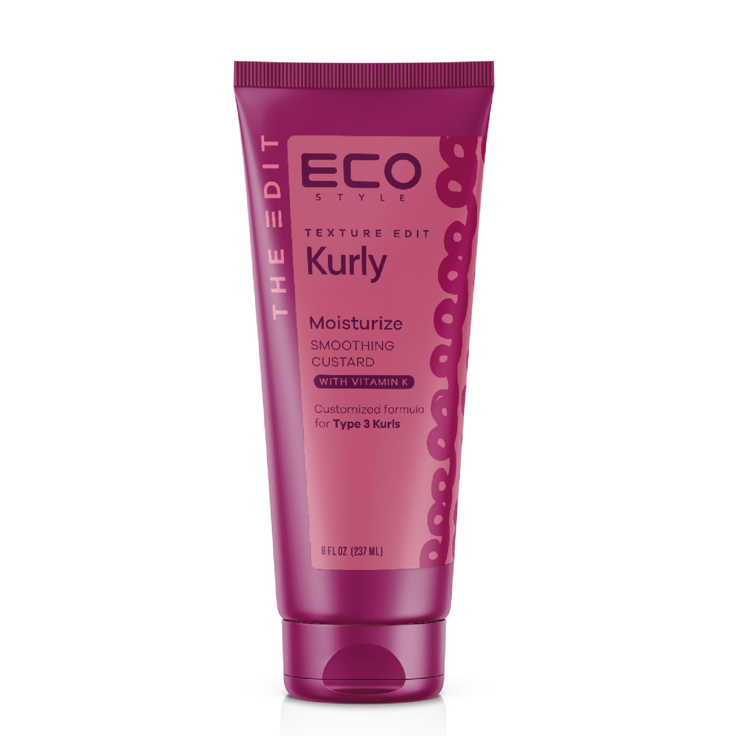 Foto 2 pulgar | Crema para Rizos Eco Style Texture Edit Kurly Moisturize 240 Ml - Venta Internacional