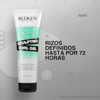 Foto 3 | Gel para Esculpir Rizos Redken 72 Horas Fijación Fuerte 150 Ml - Venta Internacional