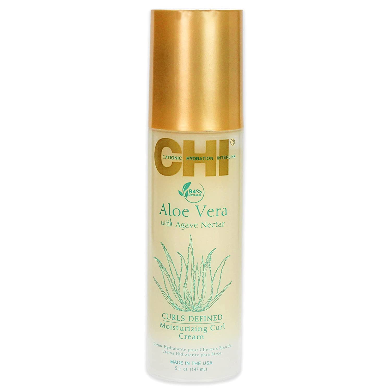 Foto 2 pulgar | Crema Hidratante Para Rizos Chi Aloe Vera 150ml - Venta Internacional.