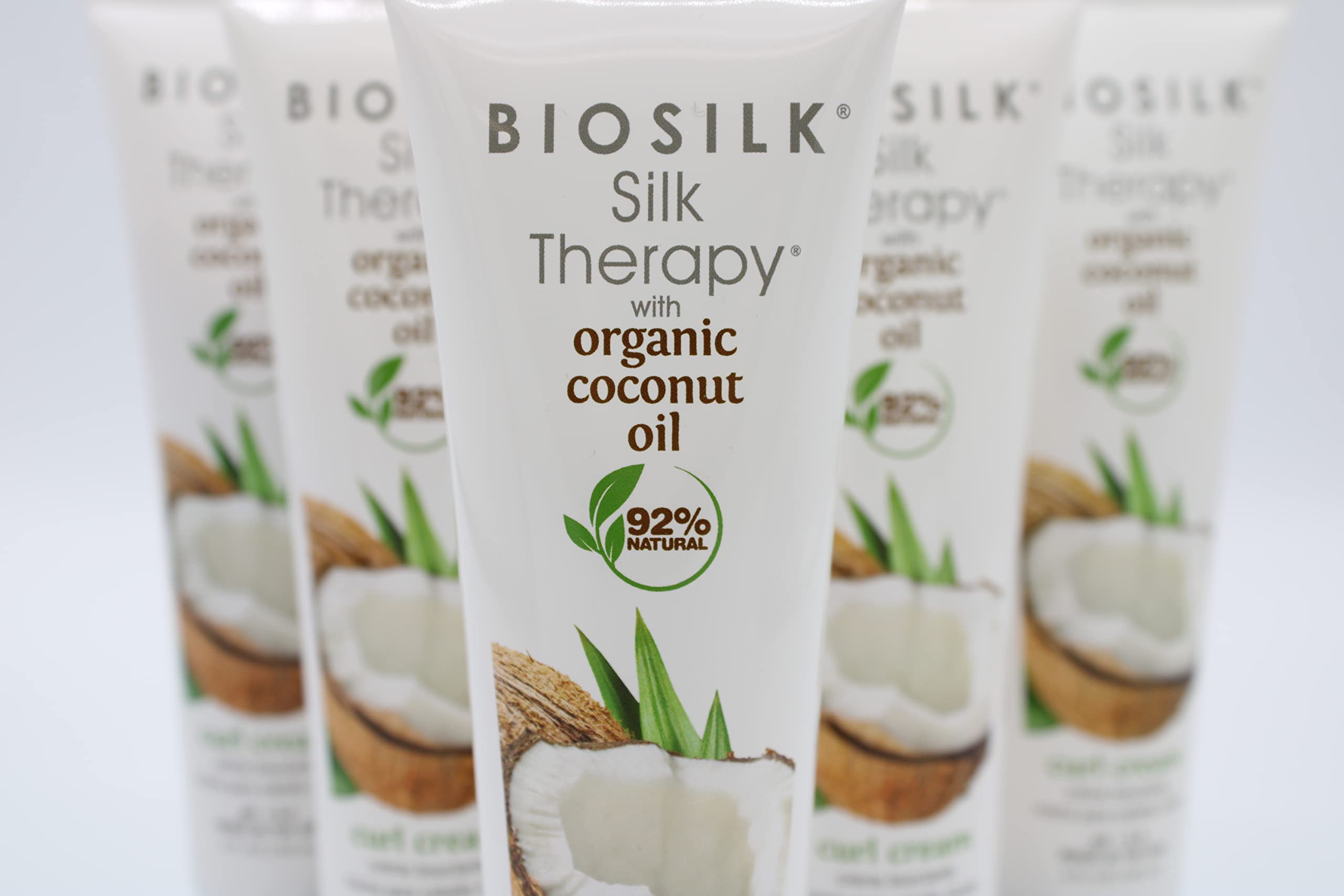 Foto 5 pulgar | Crema Para Rizos Biosilk Silk Therapy Con Aceite De Coco Orgánico 150 Ml - Venta Internacional.