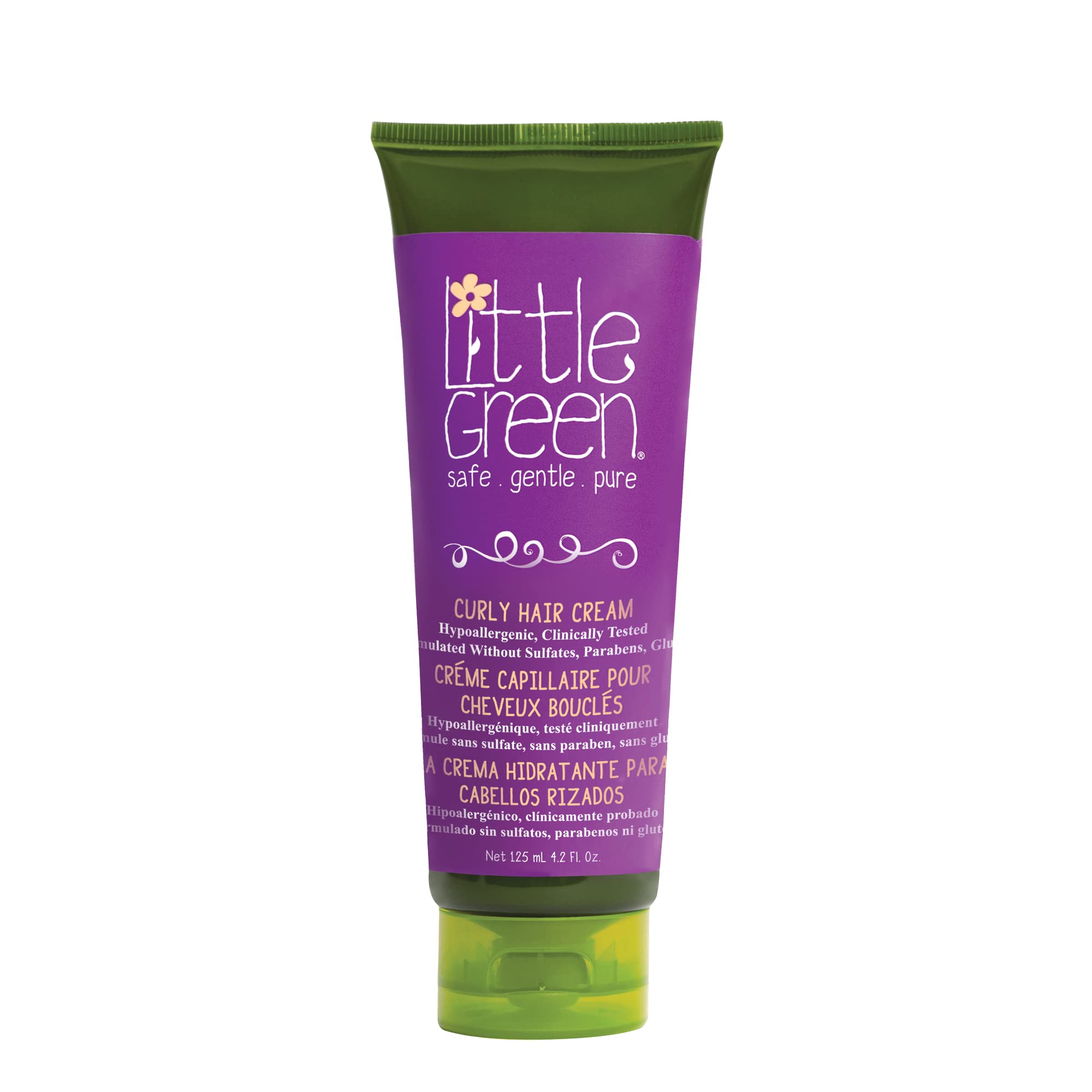 Foto 8 pulgar | Crema para Cabello Little Green Kids Curly Anti Frizz 236 ml - Venta Internacional