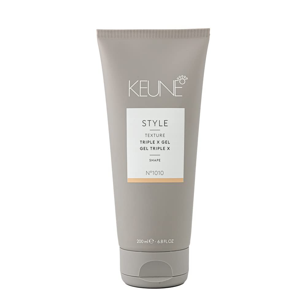 Gel Para El Cabello Keune Style Triple X, Fuerte Fijación Y Brillo, 200 Ml - Venta Internacional.