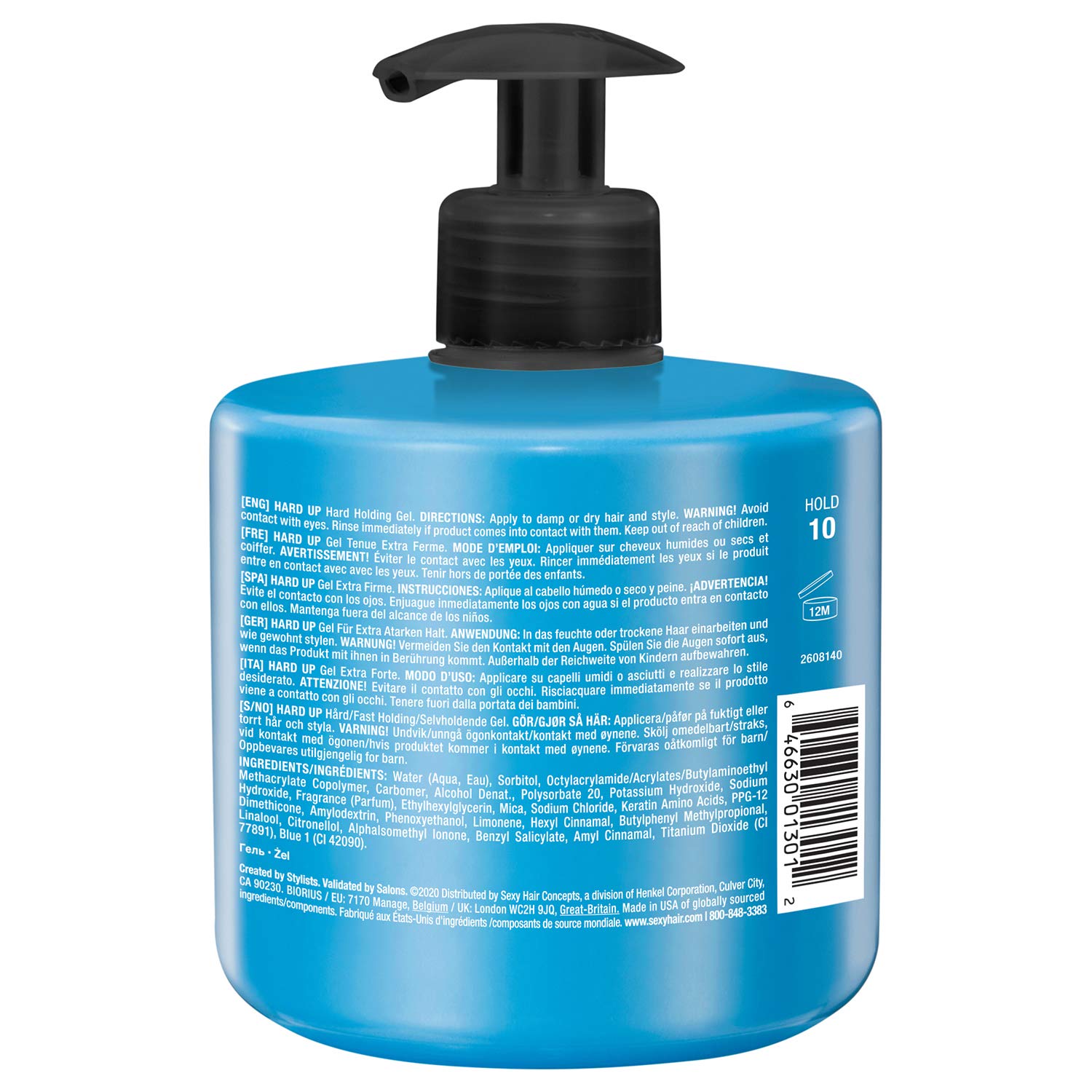 Foto 3 pulgar | Gel Sexy Hair Style Hair Style Hard Holding 500 ml  - Venta Internacional