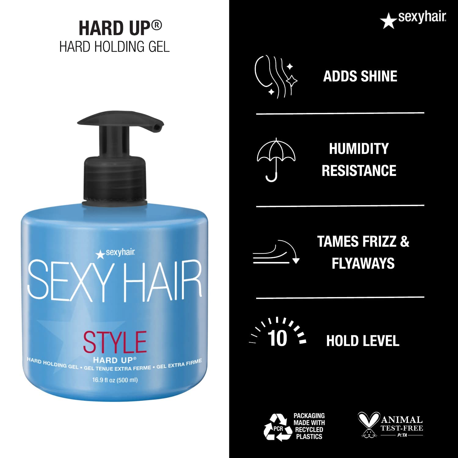 Foto 4 pulgar | Gel Sexy Hair Style Hair Style Hard Holding 500 ml  - Venta Internacional
