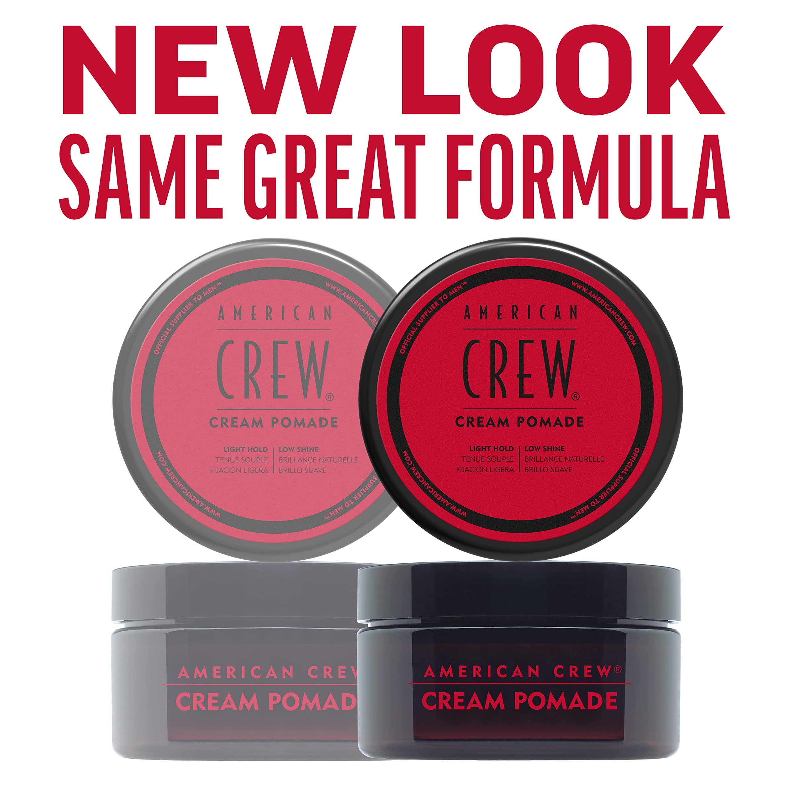 Foto 4 pulgar | Pomada Para El Cabello American Crew Para Hombre Light Hold Low Brillo, 90 Ml - Venta Internacional.