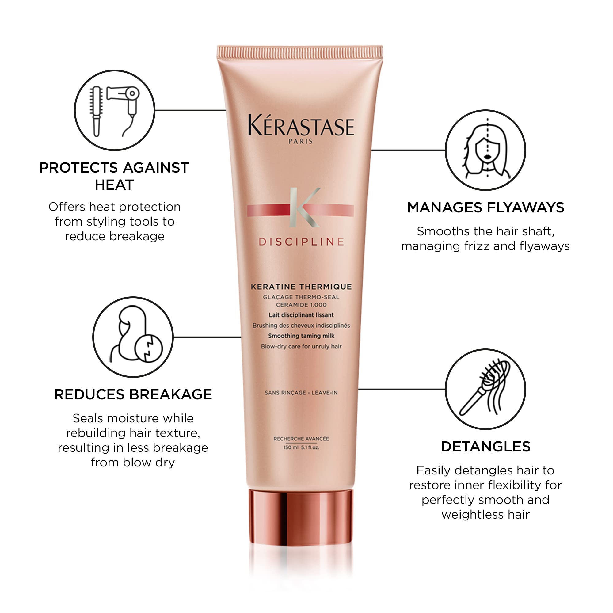 Foto 5 | Sérum Capilar Kerastase Discipline Keratin Thermique 150 Ml - Venta Internacional.