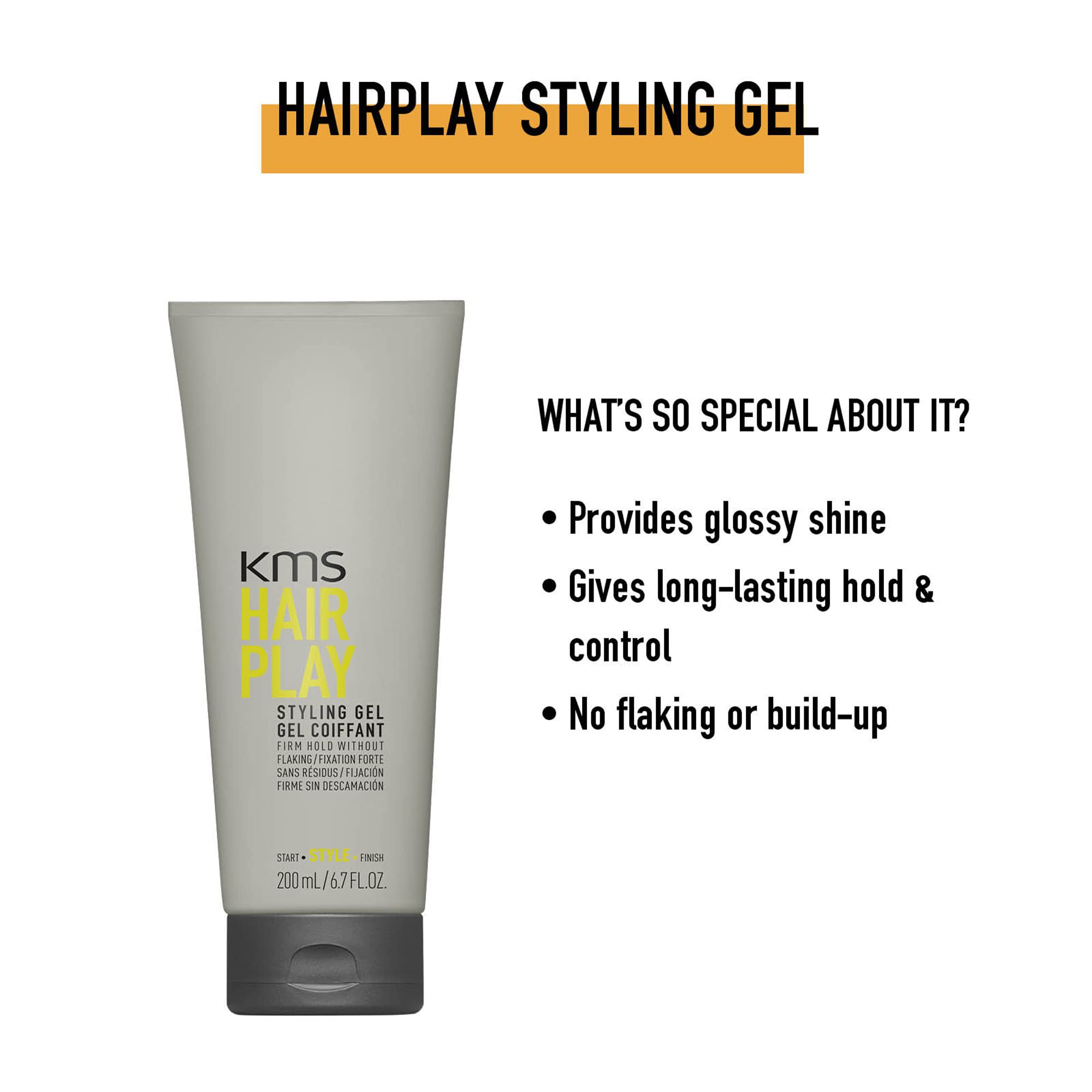 Foto 4 pulgar | Gel De Peinado Kms Hairplay 200 Ml - Venta Internacional.